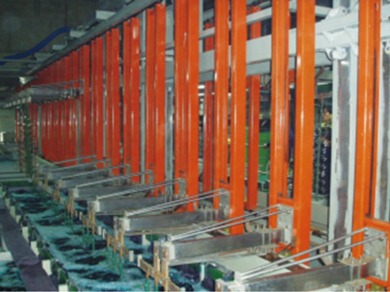 Fully automatic vertical lifting line
